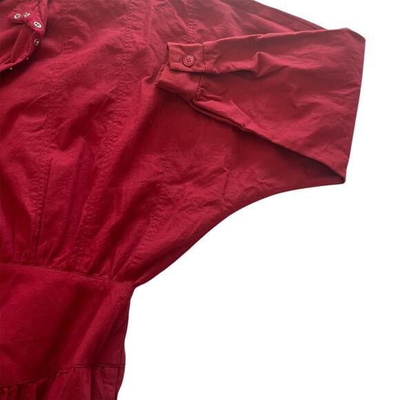 Phase 2 Deep Red Maxi Dress Size:9. Womens’s - Picture 4 of 8